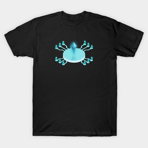 Crystalmodule T-Shirt by M.Y